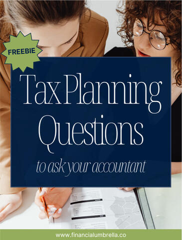 Tax Planning Questions Guide